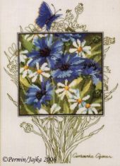 Permin ~ Cornflowers And Daisies